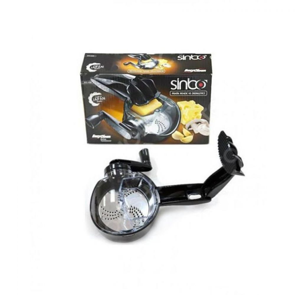 Functional Grater Slicer and Chopper - Black